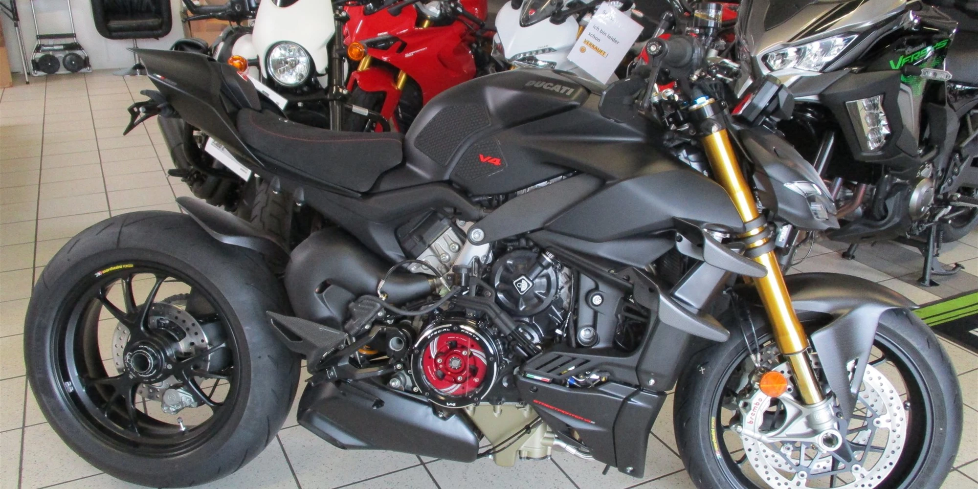 DUCATI STREETFIGHTER V4S EDIZIONE Dark Stealth -  made by Team Wahlers DUCATI STREETFIGHTER V4S EDIZIONE Dark Stealth -  made by Team Wahlers