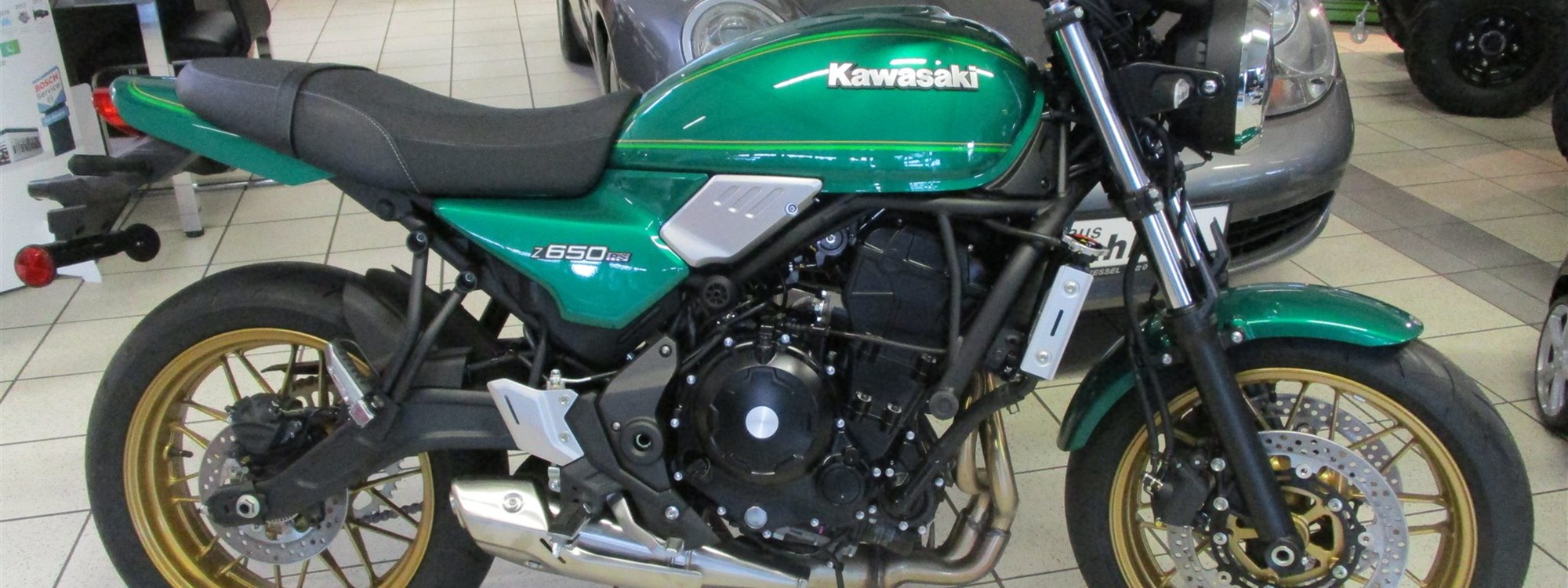 Die neue KAWASAKI Z 650 RS - 2024