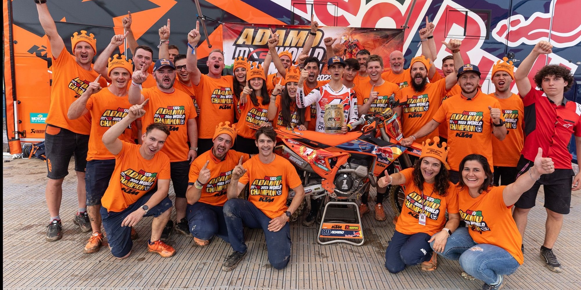 Andrea Adamo Crowned 2023 MX2 World Champion!