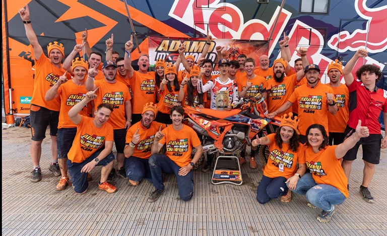 Andrea Adamo Crowned 2023 MX2 World Champion!