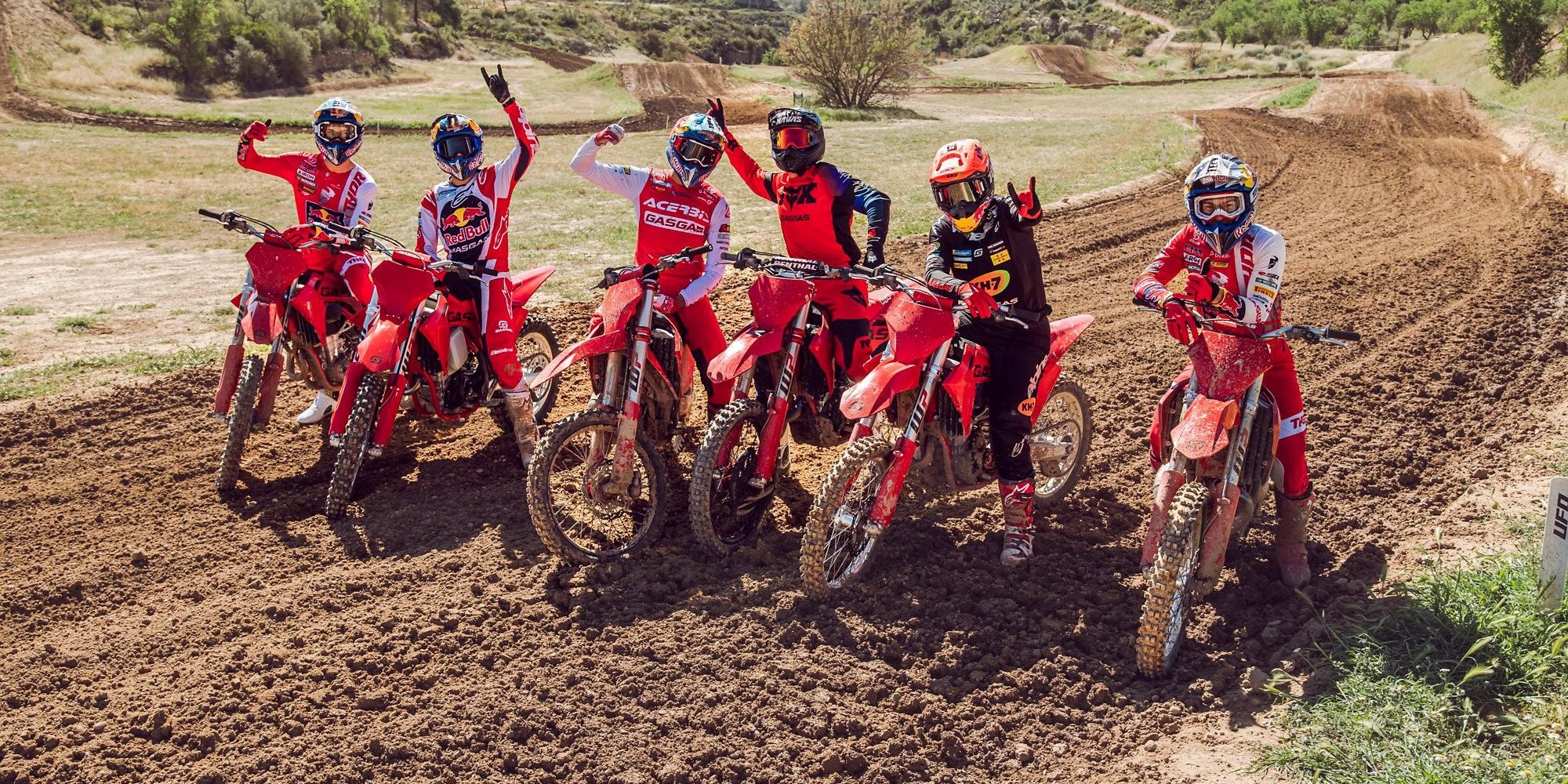 FULL GAS WITH THE ALL-NEW MOTOCROSS LINEUP!