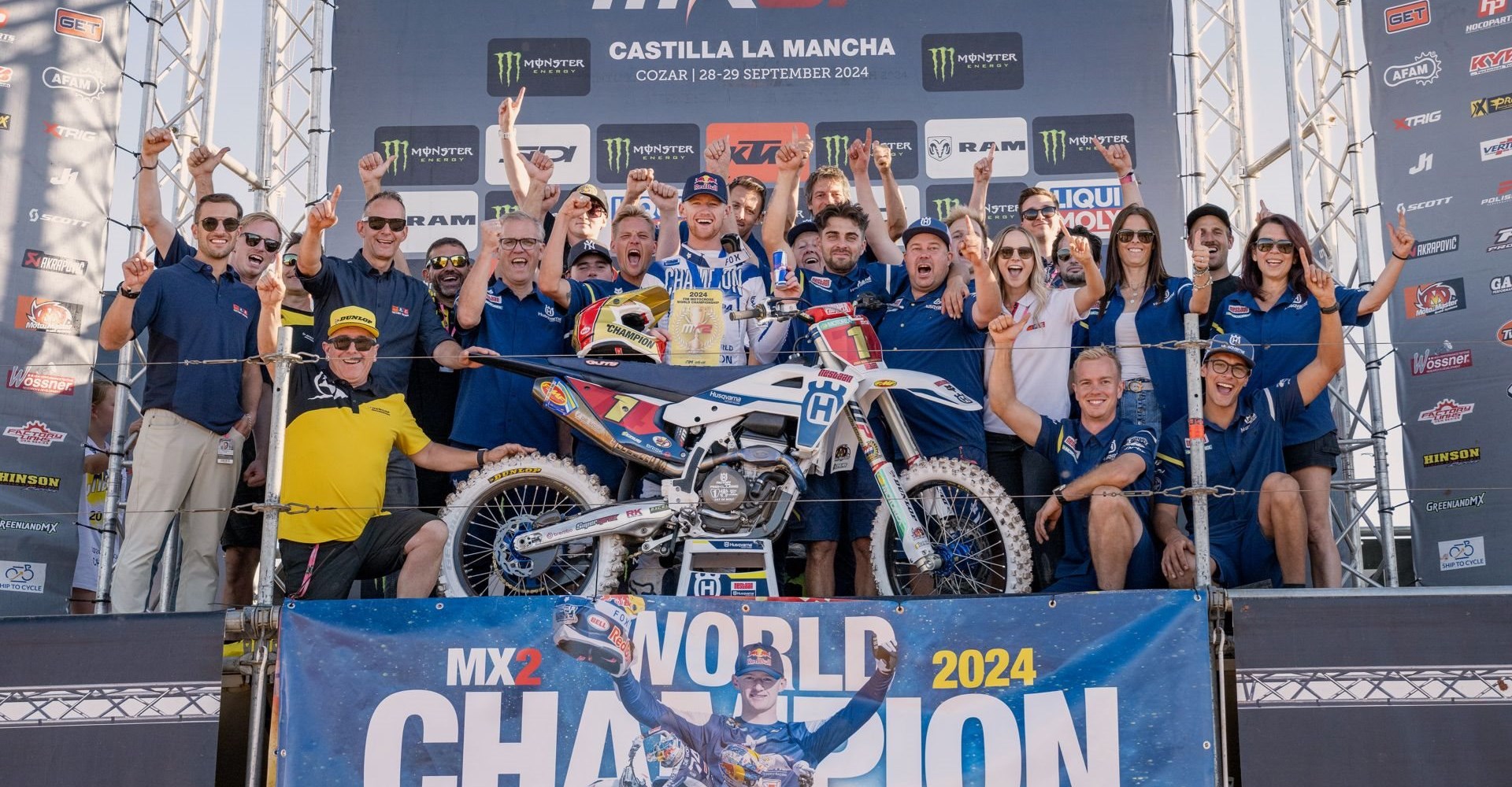 Kay de Wolf MX2 World Champion