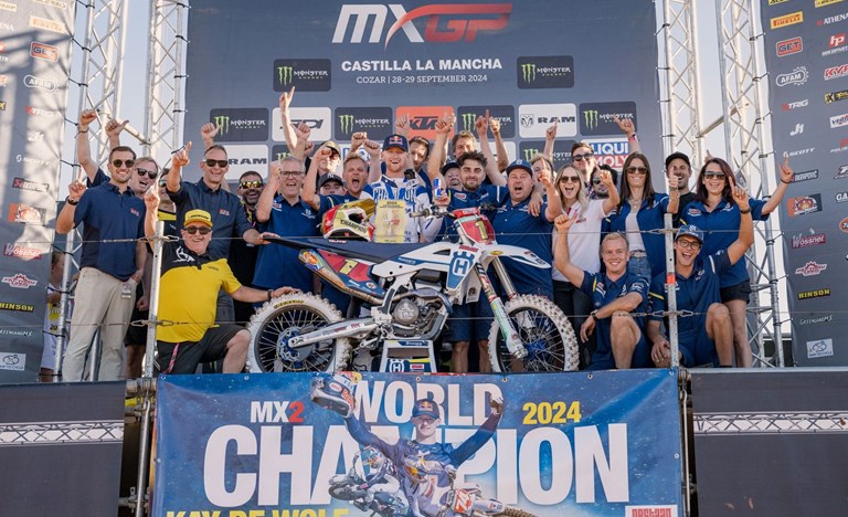 Kay de Wolf MX2 World Champion