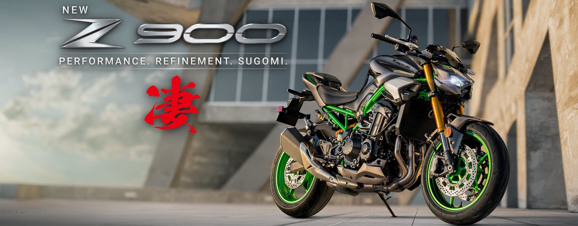 Die neue Z900 - ein Fest für die Sinne!