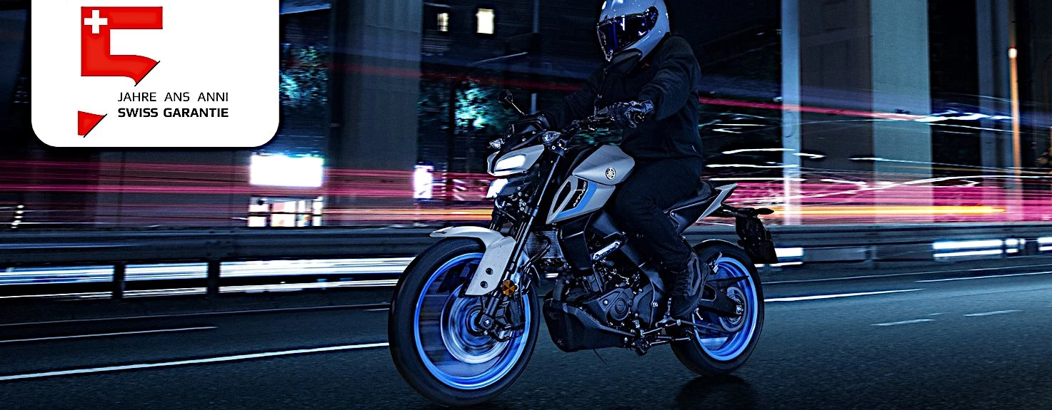 5 Jahre Swiss Garantie für dein neues Motorrad oder Roller