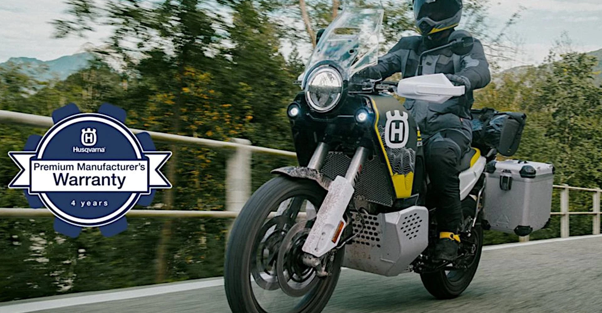 Ride worry-free
 Husqvarna Warranty