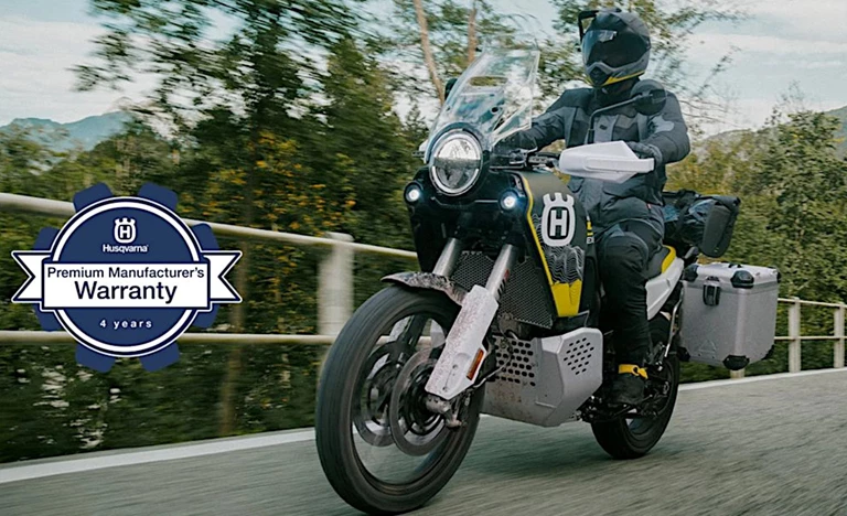 Ride worry-free
 Husqvarna Warranty