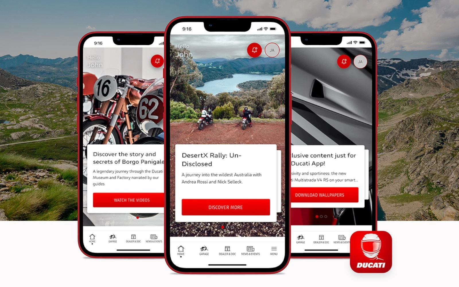 MYDUCATI APP