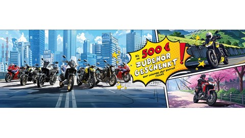 Perfekt ausgestattet in die Saison.