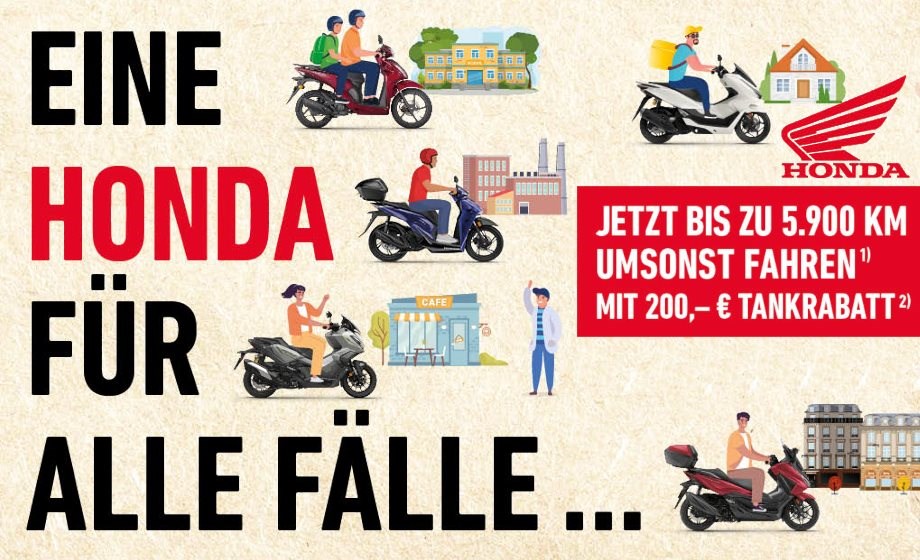 Eine Honda für alle Fälle …