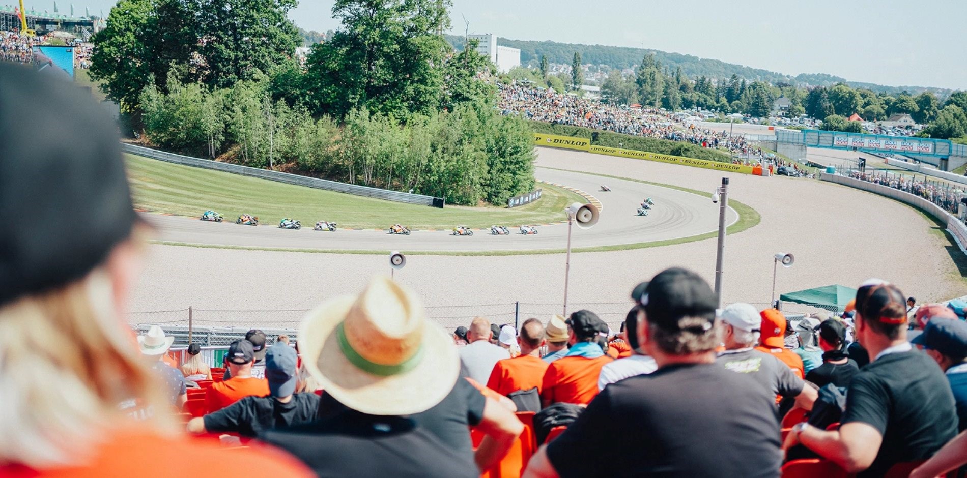 Tribuna Ducati am Sachsenring