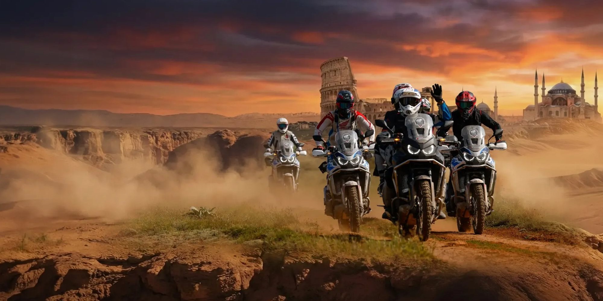 Von Rom nach Istanbul“ ist jetzt auf Apple TV und Prime Video verfügbar. Entdecke ein neuntägiges Off-Road-Abenteuer mit der Africa Twin durch sieben Länder. Die ganze Geschichte findest du unten.

