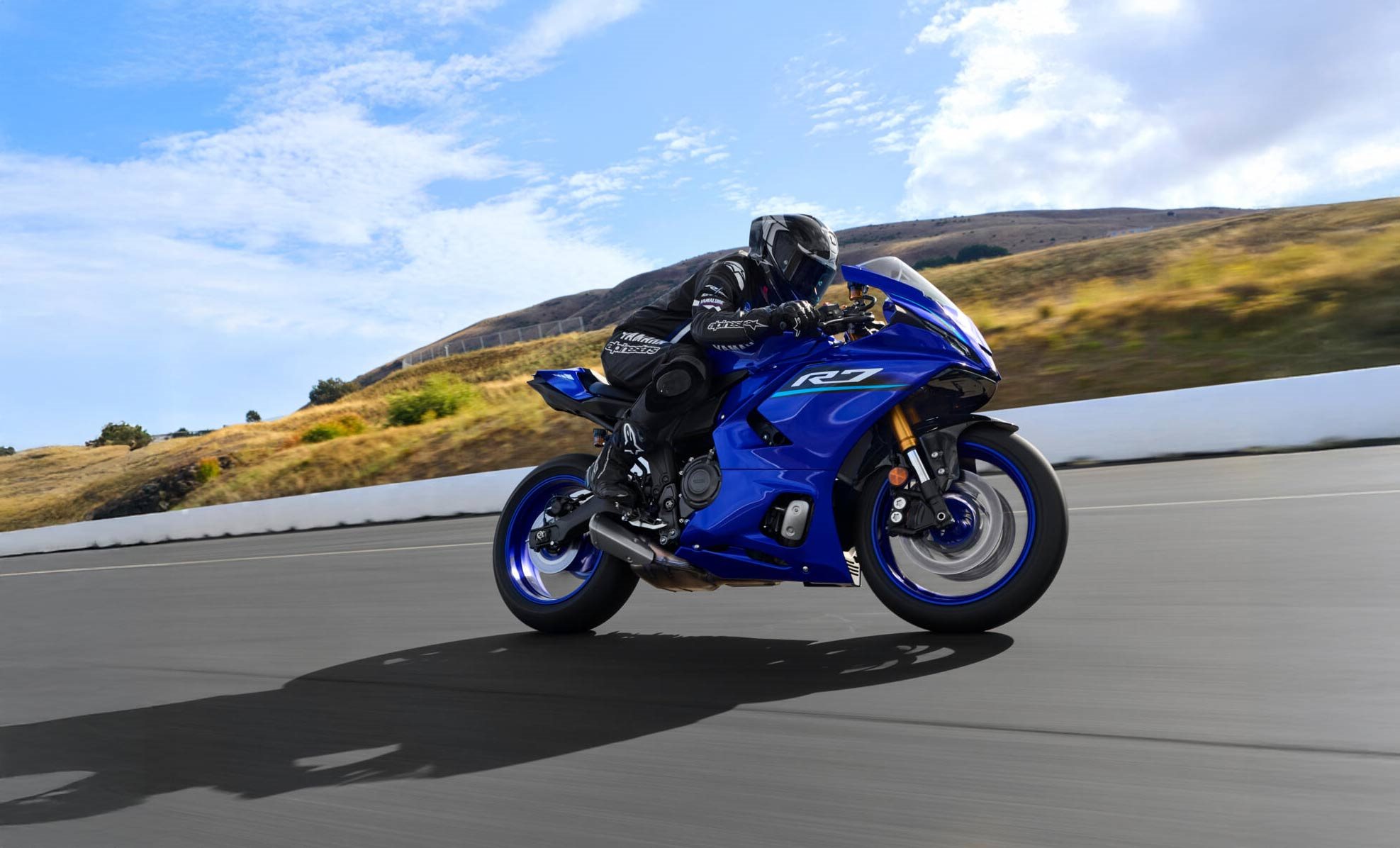 Yamaha R7 2026 auf der Rennstrecke