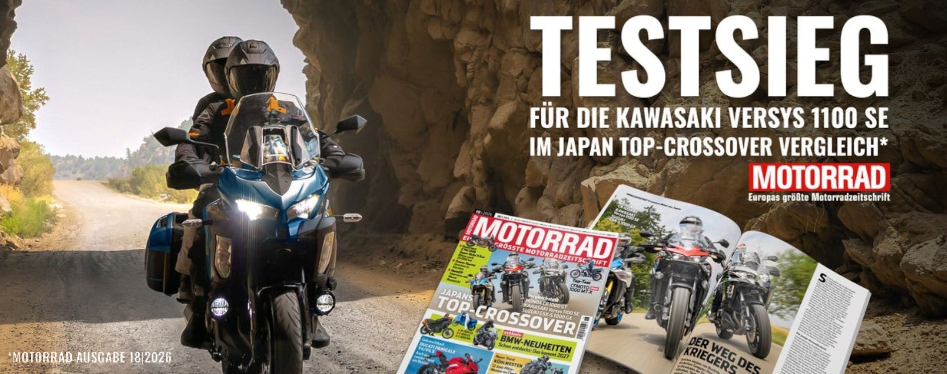 für die Kawasaki Versys 1100 SE im Japan Top-Crossover Vergleich*