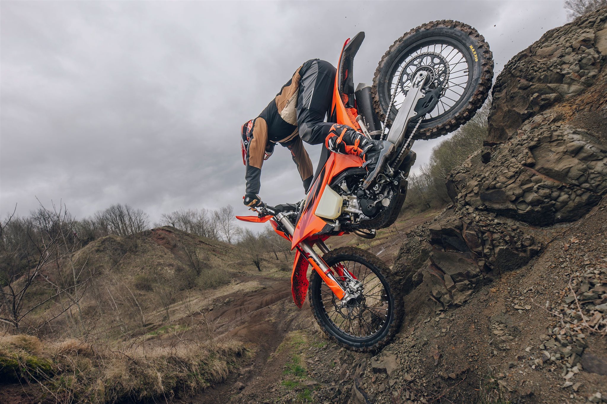 KTM Enduro-Modelle 2027 im Gelände