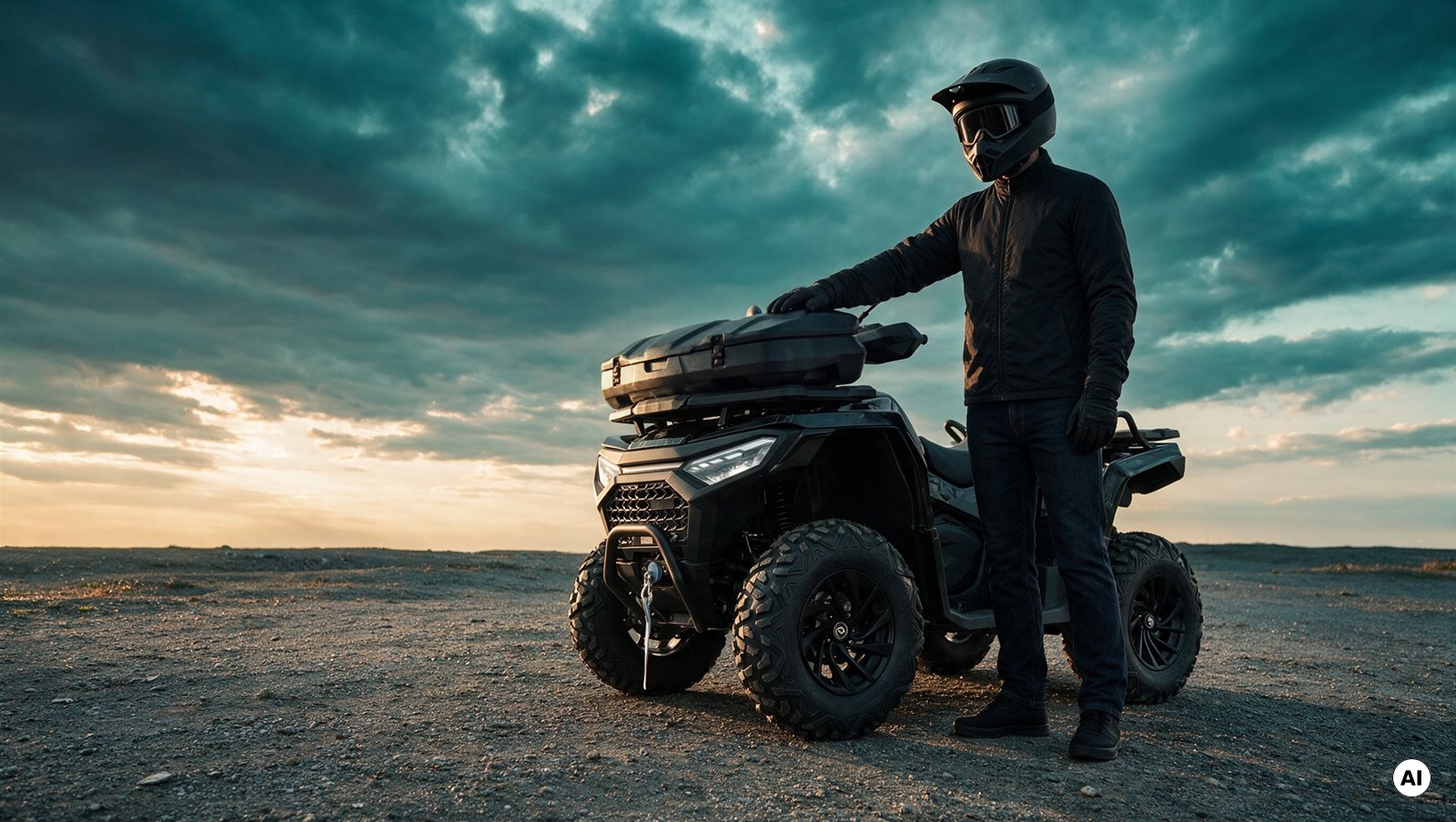 Sportiva ATV mit 55-Liter-Frontkoffer