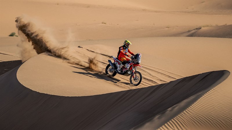 Mike Wiedemann bei der Dakar 2022 Mike Wiedemann bei der Dakar 2022
