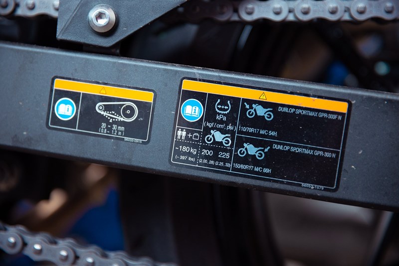Reifendruck am Motorrad richtig prüfen und einstellen