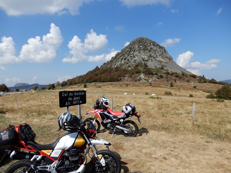 Motorrad-Reise in Zentral-Frankreich