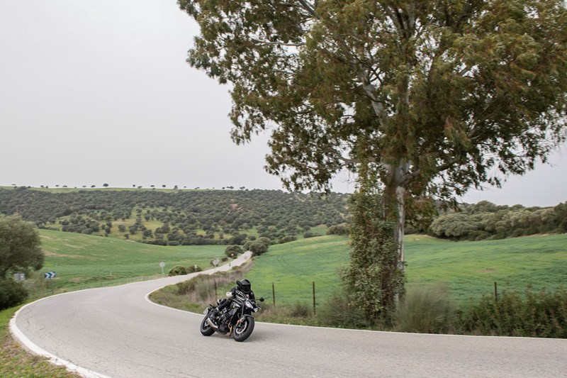 Triumph Street Triple 765 beim Praxistest in Spanien Triumph Street Triple 765 beim Praxistest in Spanien