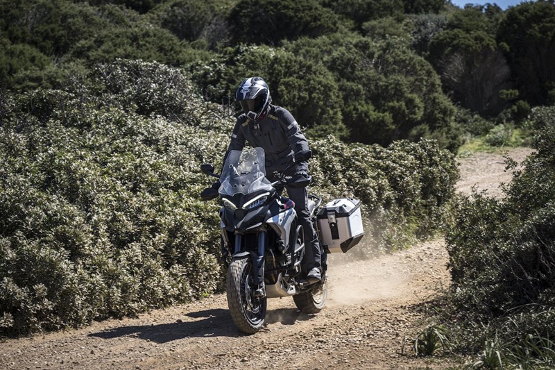 Ducati Multistrada V4 Rally beim Test auf Sardinien  Ducati Multistrada V4 Rally beim Test auf Sardinien