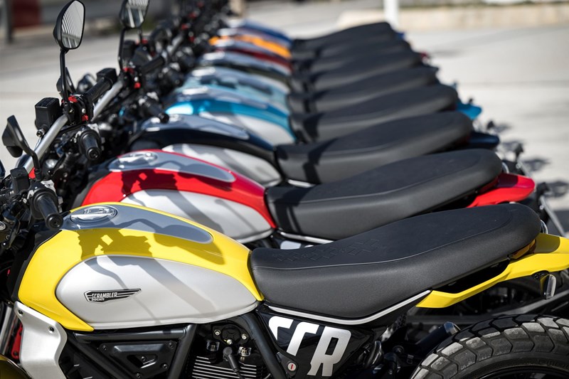 Ducati Scrambler Icon Farben 2023