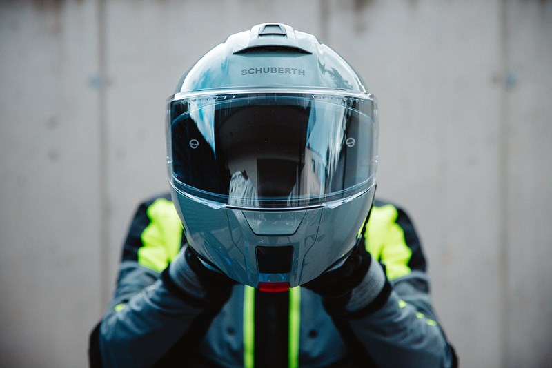 Schuberth Helm sauber