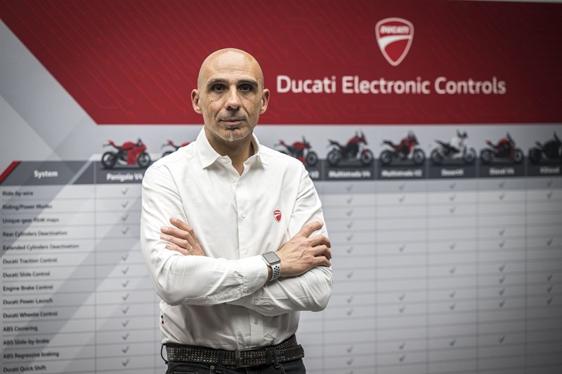 Allesandro Valia - Cheftestfahrer bei Ducati