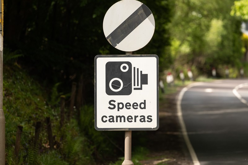 Die Anzahl von Radarfallen in Schottland ist hoch