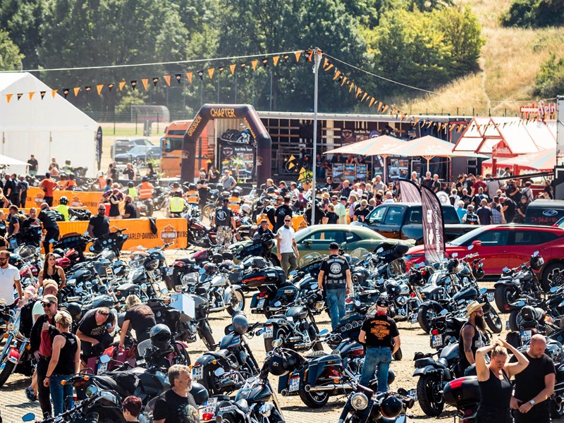 Harley-Davidson feiert seinen Hundertzwanzigsten in Dresden