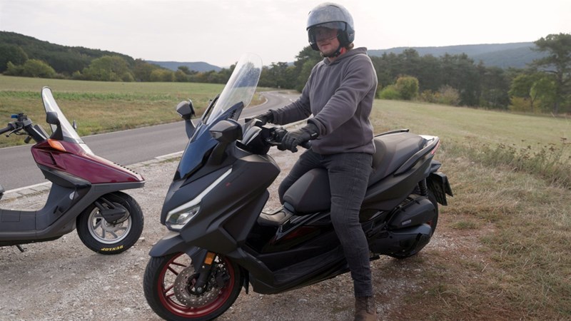 Honda Forza 125 Sitzhöhe