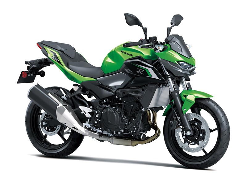 Die neue Kawasaki Z500 MY23. Die neue Kawasaki Z500 MY23.
