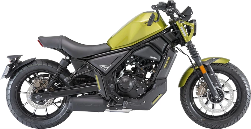 Die neue Zontes ZT125-C. Die neue Zontes ZT125-C.