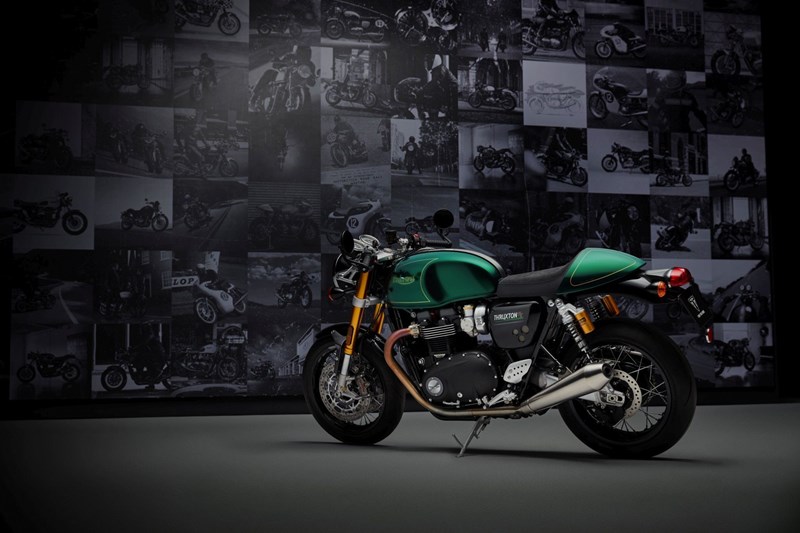 Die Triumph Thruxton Final Edition 2024. Die Triumph Thruxton Final Edition 2024.