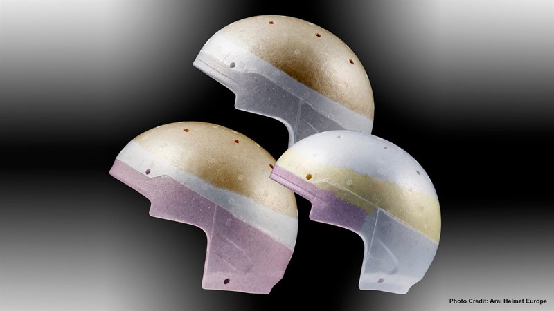 Arai EPS Liner - spezieller Schaumstoff in bis zu 5 Festigkeitsstufen