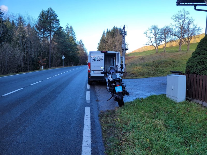 BMW R 1300 GS mit Defekt am Starterrelais