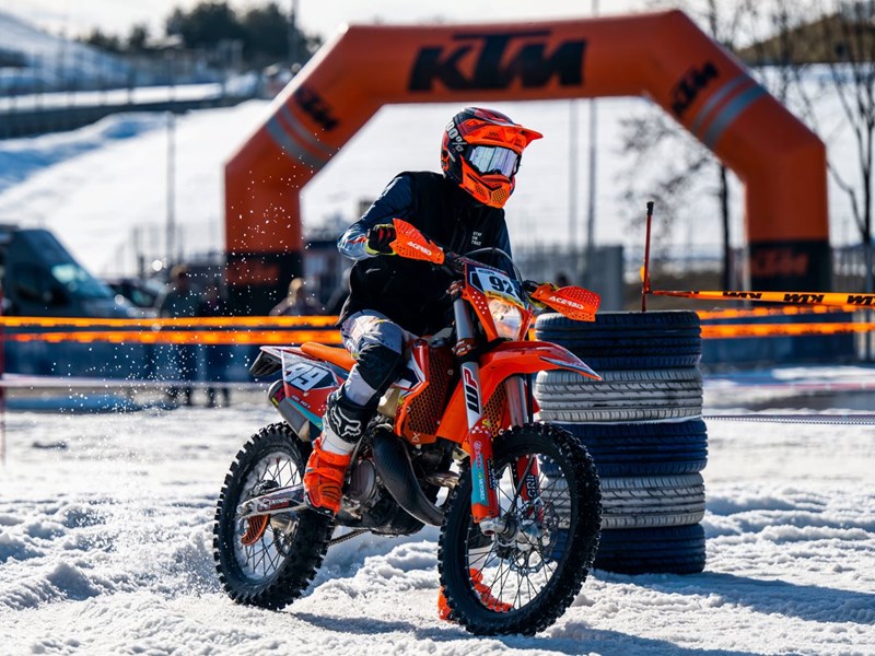 Red Bull Ring KTM Enduro Snow Attack