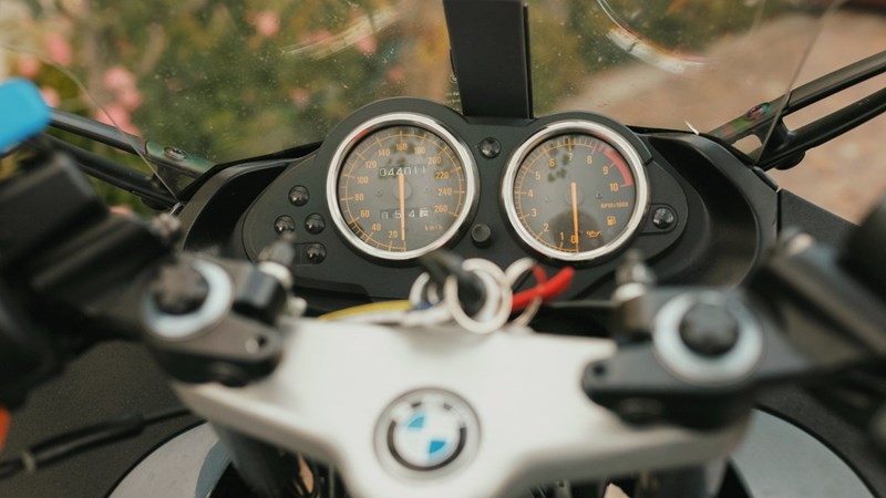 Analoganzeigen der BMW