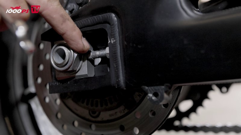 So kann solch eine Verstellschraube aussehen.