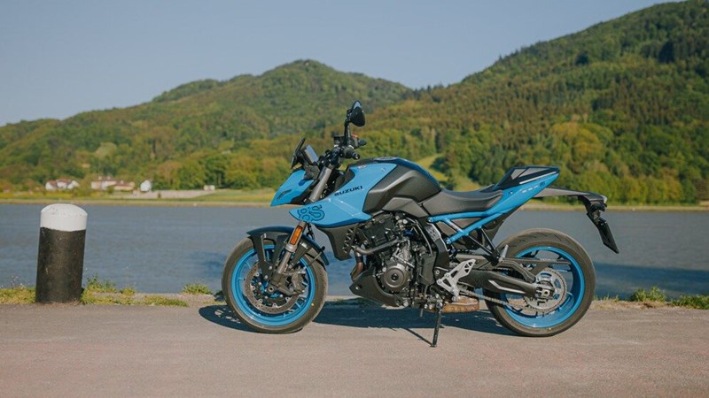 Suzuki GSX-8S - Der Kennzeichenträger trübt den feschen Gesamteindruck