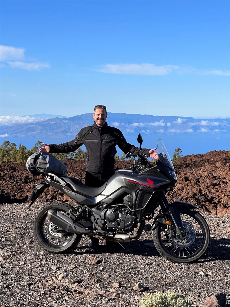 Mit der Transalp auf Teneriffa Mit der Transalp auf Teneriffa