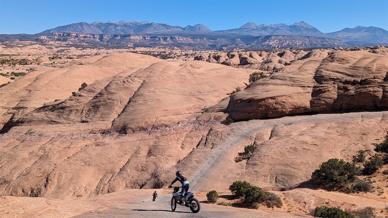 Unglaubliche Weiten erwarten Enduristen in Utah.