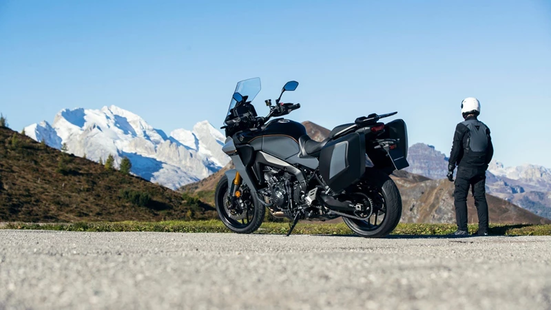 Die Yamaha Tracer 9 GT+. Die Yamaha Tracer 9 GT+.