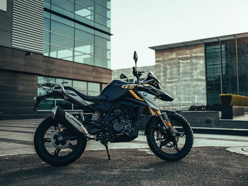 Die BMW G 310 GS. Die BMW G 310 GS.