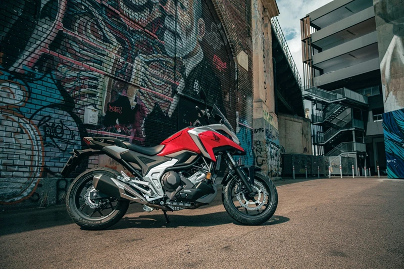 Die Honda NC750X DCT. Die Honda NC750X DCT.