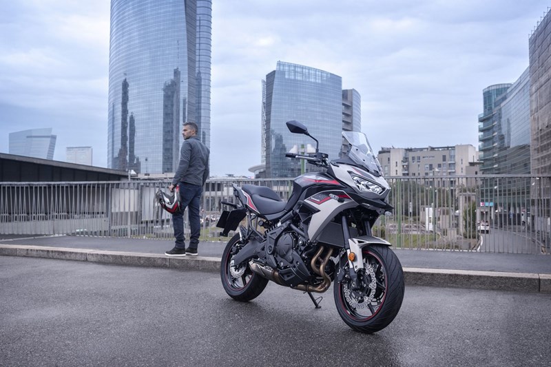 Die Kawasaki Versys 650. Die Kawasaki Versys 650.