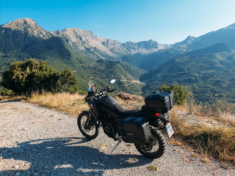 Yamaha Tenere 700 in Griechenland Yamaha Tenere 700 in Griechenland