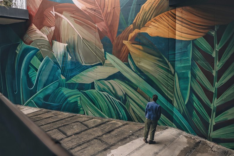 Eines von ONURs Kunstwerken.