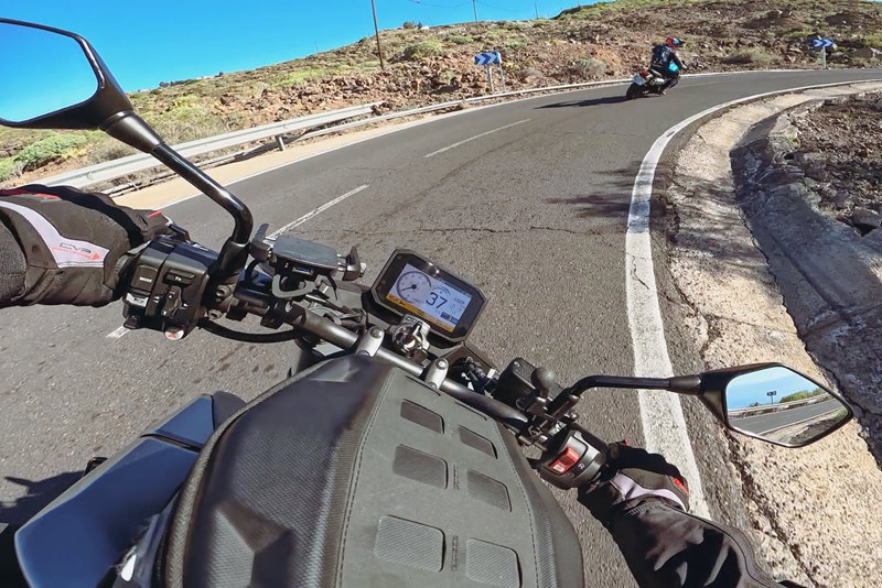 Honda CB750 Hornet 2024 Test auf Teneriffa