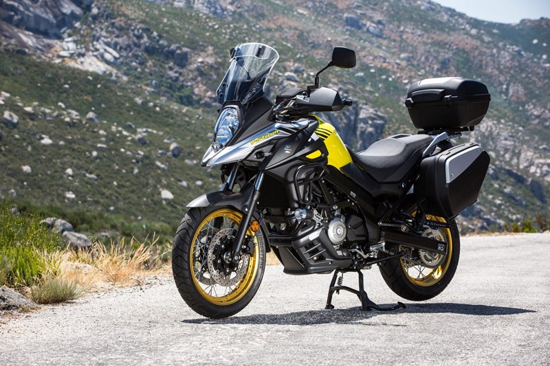 Die Suzuki V-Strom 650. Die Suzuki V-Strom 650.